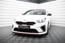 KIA Proceed GT MK1 / Ceed GT MK3 2018-2022 Street Pro Frontläpp / Frontsplitter Maxton Design